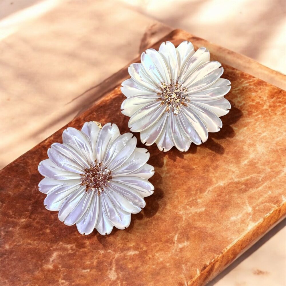 BO Marguerite nacre atelier alméa