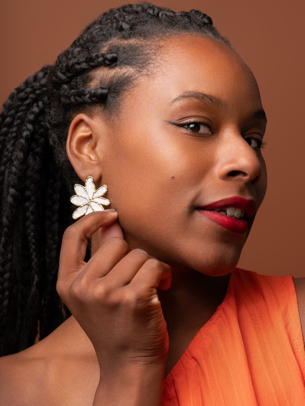 Bo fleurs - atelier alméa blanc