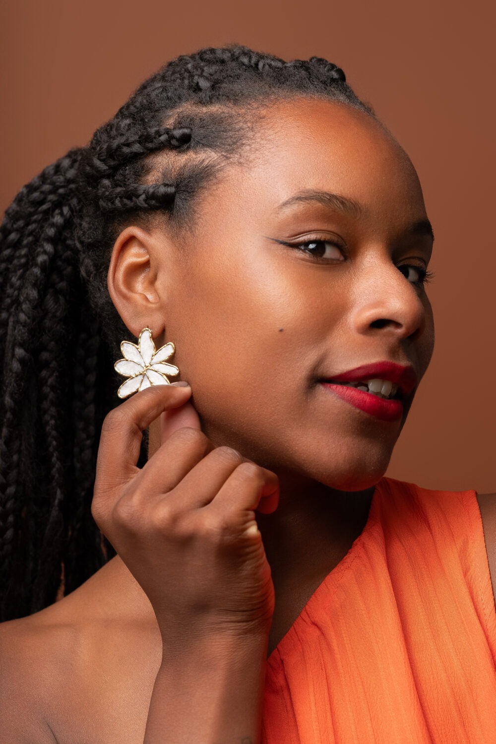 Bo fleurs - atelier alméa blanc